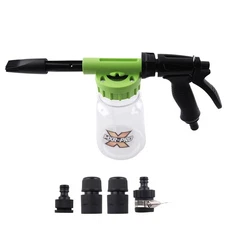 1L Foam Cannon Adjustable Soap Gun for Car Wash Garden Hose Connector Kit