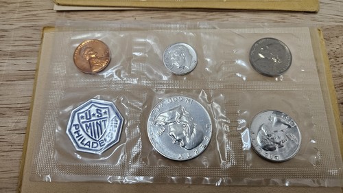 United States Silver Proof Sets 1960 1961 1962 and 1963 In Original Envelopes - 第 4/10 張圖片