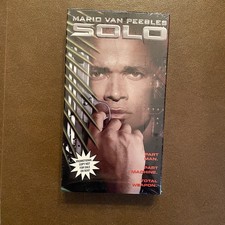 Solo VHS 1996 Screener Promo Tape Brand New Sealed Mario Van Peebles