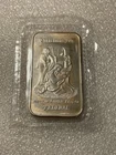 Toning! 1993 Federal Mint Christmas Joy- 1 Oz .999 Fine Silver Bar-Orig. Plastic