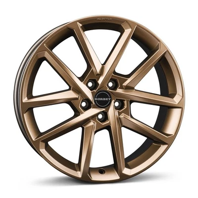 Borbet Felgen N 8.0x19 ET45 5x112 BRONM für Skoda Enyaq Karoq Octavia Superb - Bild 1 von 4