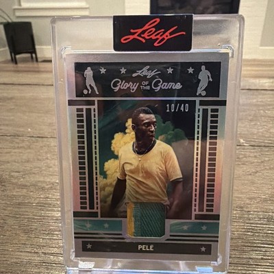 2026 LEAF GLORY OF THE GAME PELE GAME-USED RELIC #10/40