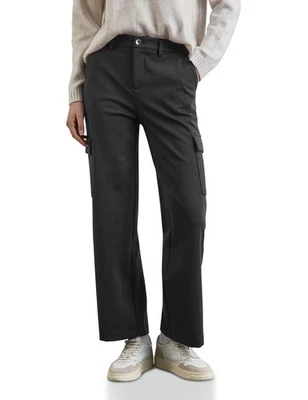 A378526 Pantalon Cargo à Jambes Droites, Noir, 46W / 30L Femmes - Photo 1/4