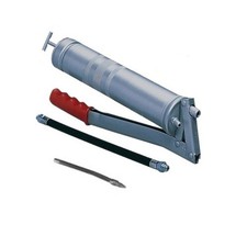 INGRASSATORE POMPA MANUALE PER GRASSO PISTOLA INGRASSAGGIO 500ML TUBO FLESSIBILE