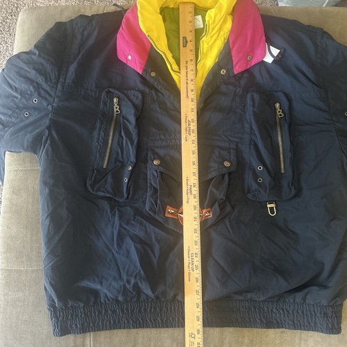 Bogner Ski/ Snowboard Vintage Aztec Compass Rose 1/4 Zip Pullover - Picture 17 of 18