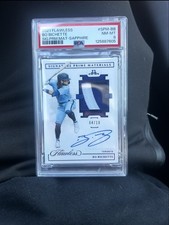 2021 Panini Flawless - Signature Prime Materials Bo Bichette #SPM-8 Sapphire /10