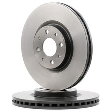 2x BREMBO Bremsscheiben Vorne für FIAT BRAVO II (198) STILO (192) 500e