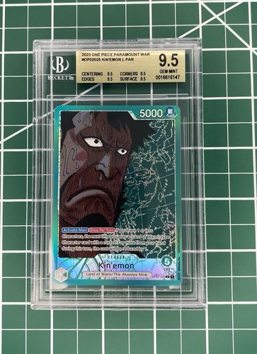 Kin'emon (Alternate Art) graded BGS 9.5 for sale on eBay
