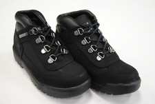 NEW PRESCHOOL TIMBERLAND TB0A1AF7001 FIELD BOOT BLACK NUBUCK