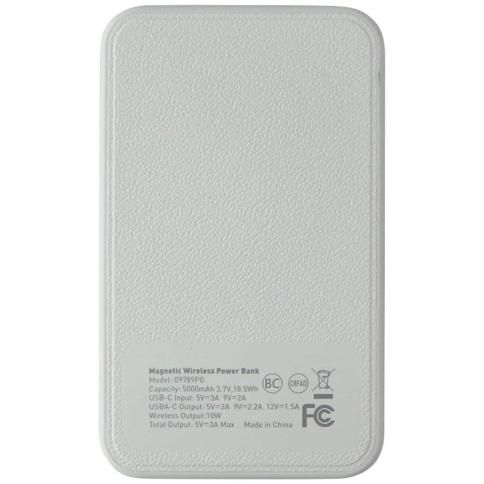 PureGear PureJuice 5K Wireless Portable & Magnetic Charger for iPhone - White - Image 3 of 4