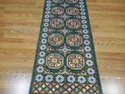 Turkish Oushak,Geometric Multicolored Rug,Handmade Bohemian Bokara Rug 2.2x8 — photo 5