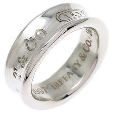 TIFFANY&Co. #5.5 SV925 1837 Medium Ring Silver 925 Women's