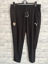 Notts County Puma Tracksuit Bottoms Black XL NEW