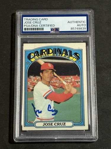 1972 Jose Cruz #107