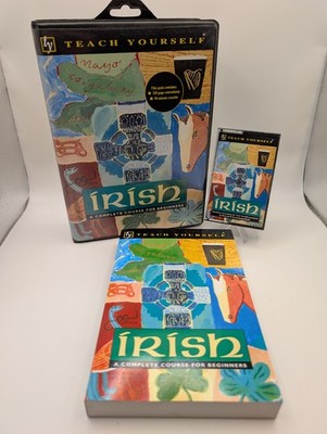 Teach Yourself Irish A Complete Course for Beginners Buch  Kassette Top Zustand 