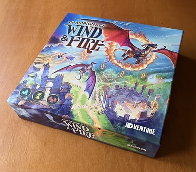 CHAMPIONS OF WIND & FIRE DELUXE KICKSTARTER EDITION - iDventure - NEU - NEW