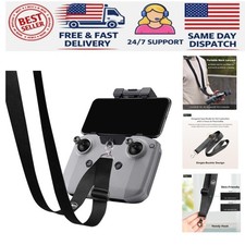 Adjustable Faux Leather Neck Strap for DJI Mini & Mavic Drones - Stylish Safety