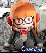 Official Persona 5 Futaba Sakura Plush 38cm Doll Dress up Toy Anime Plushie