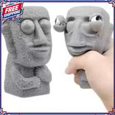 Moai Statue Stress Toy Soft Squeeze Slow Rebound Stone Man Relax Kids Gift Fun