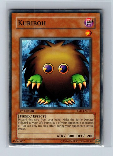 Kuriboh [1st Edition] YSD-EN013 YuGiOh Starter Deck 2006 card