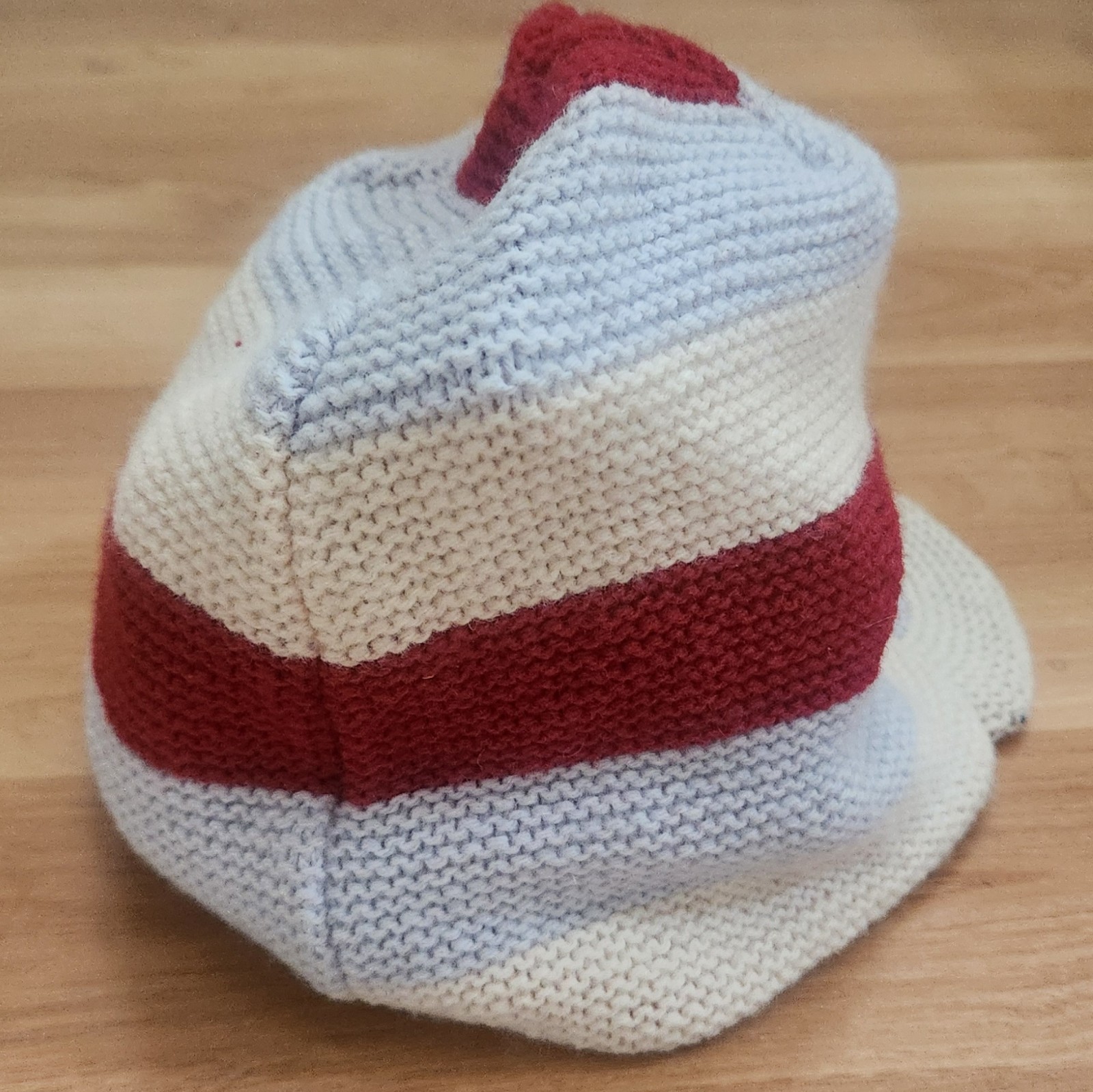Rip Curl Vintage Wool Beanie/Bucket with Brim Hat Super Rare Old Logo Patch 1 Sz image 8