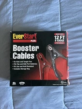 Everstart 12 Foot 8 Gauge Booster Cables