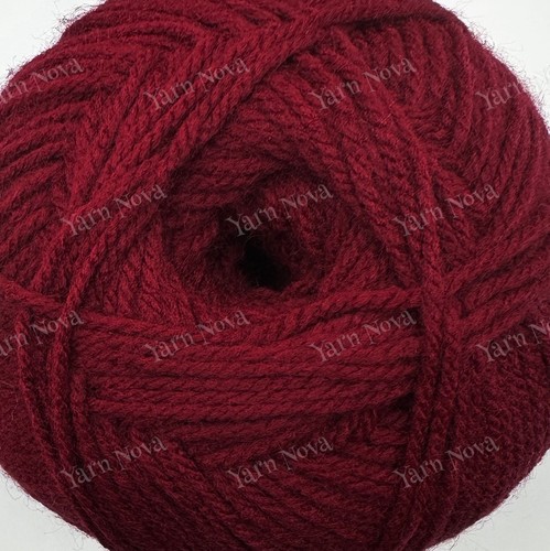 Hayfield Bonus DK Double Knitting Crochet Yarn Wool 5x100g Balls - 841 Claret - Picture 2 of 10