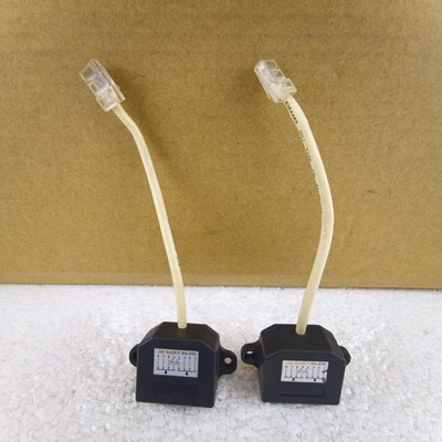 VTG Deltaco 100 BASE-T FA-679 RJ45 Ethernet Splitter Adapter Pair Display Piece