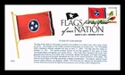DR JIM STAMPS US COVER TENNESSEE FLAGS OF OUR NATION FIRST DAY ISSUE