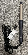 Bio Ionic Gold Pro 1" Curling Wand Iron 1 Inch Barrel Hair Styling Tool Black