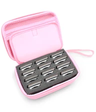 Clipper Blade Case for Barbers fits 12 blades for Andis Oster or Wahl and More