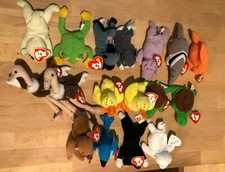 NEW 1996-1999 Teenie Beanie Babies set of 17