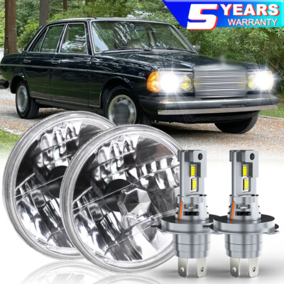 For Mercedes Benz 240D 300D 220D 300TD 280 7Inch Round LED