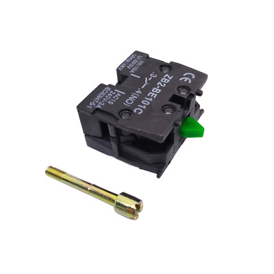 #ad 10x ZB2 BE101C NO Contact Block Replaces Tele Replacement For XB2 Model $19.11