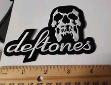 Deftones Band Embroidered  Sew/Iron On Band Patch