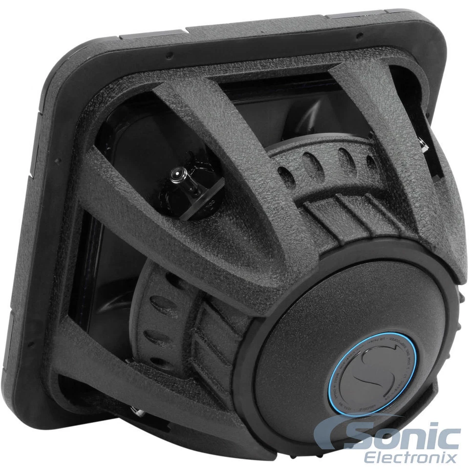 Subwoofer de alimentación de audio cuadrado para automóvil Kicker Solo-Baric L7S 1500W 12" 2 ohmios con puerto Foto 4 de 4