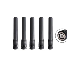 5Pc VHF Stubby 136-174MHz BNC Antenna For IC-V8 V80 V80E V82 V85 Handheld Radio