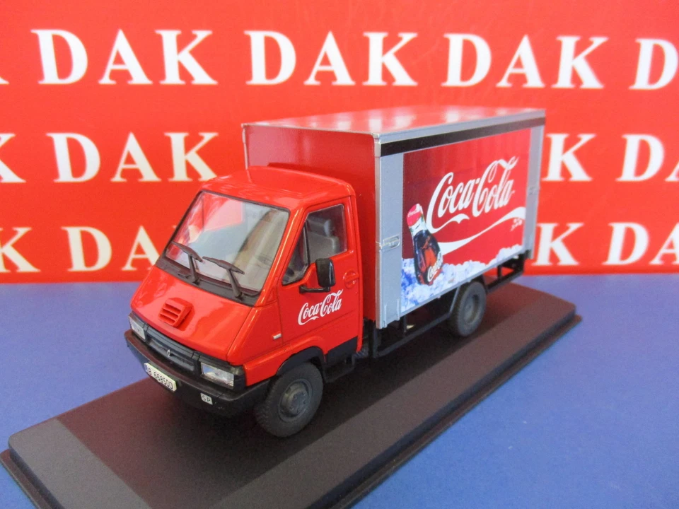 Die cast 1/43 Modellino Furgone Van Renault Master B120 Coca-Cola 1999 - Immagine 2 di 4