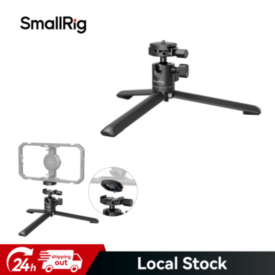 SmallRig Mini Desktop Tripod, Compact Small Tabletop Tripod with 360° Ball Head
