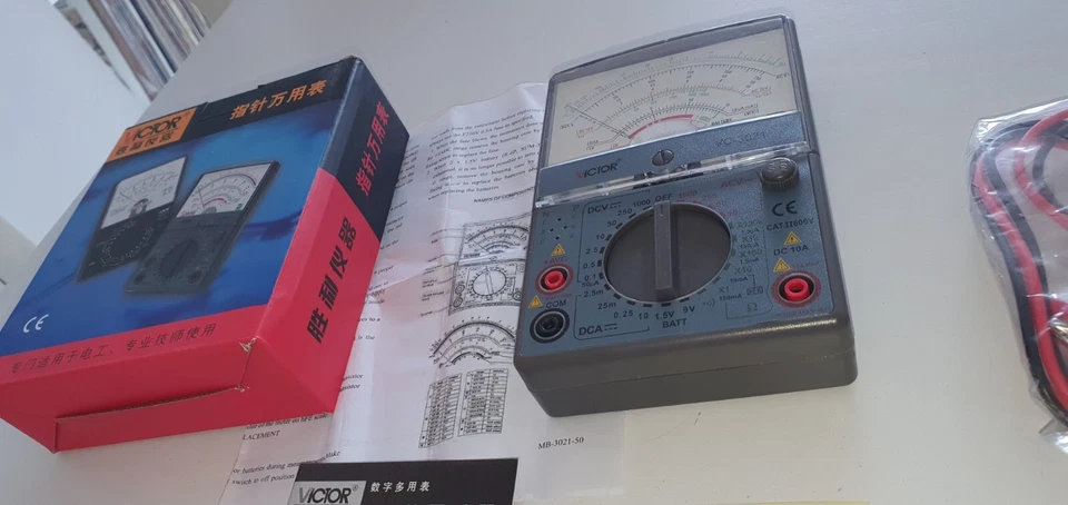 Tester Analógico VICTOR 3021 - Imagen 2 de 4