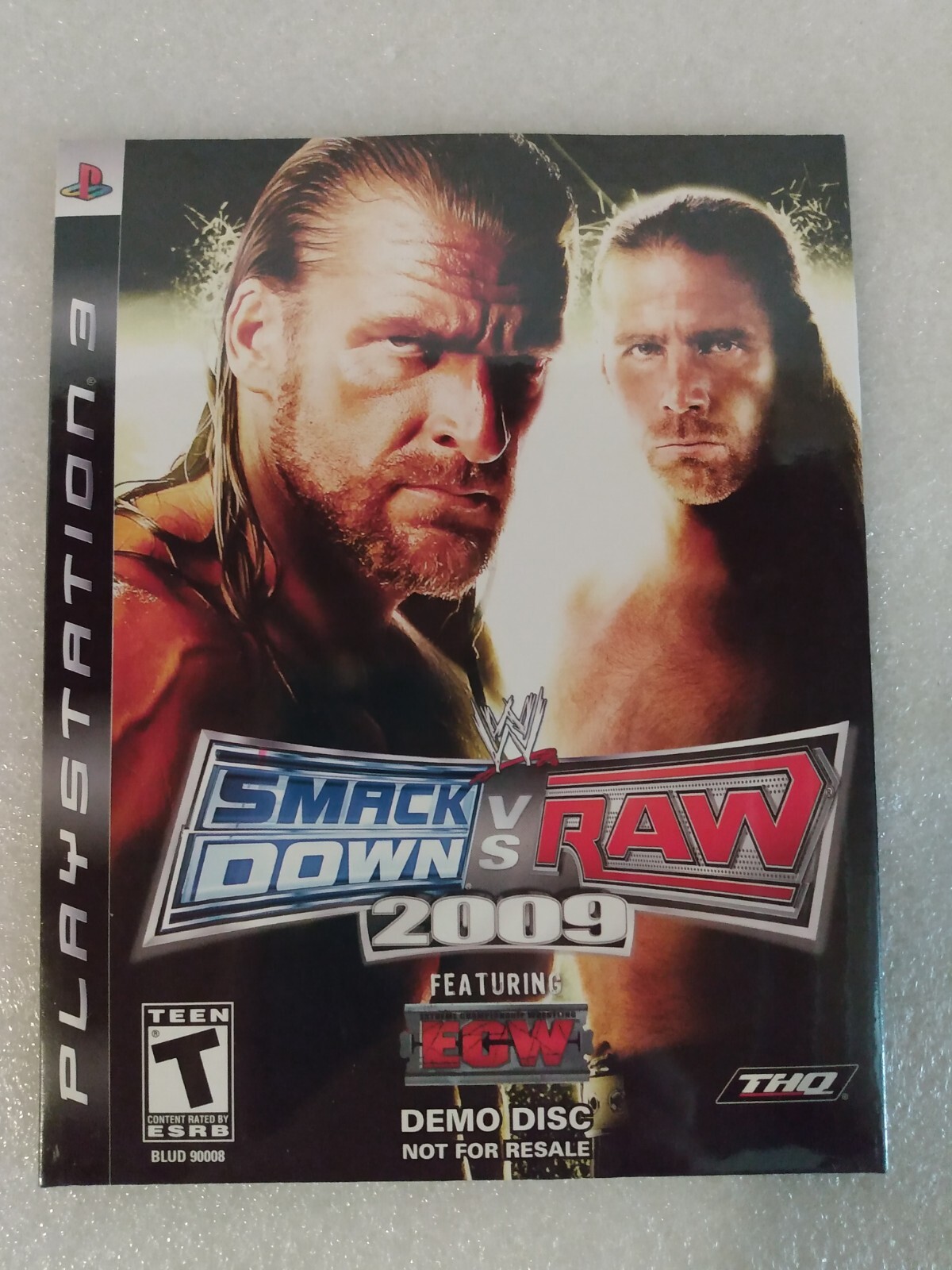 WWE SmackDown vs. Raw 2009 Featuring ECW (Sony PlayStation 3, 2008) Demo Disc eBay