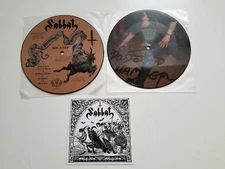 SABBAT "Sabbatical Possessitic Hammer" 2xPic 7" EP (venom, metalucifer, sigh)