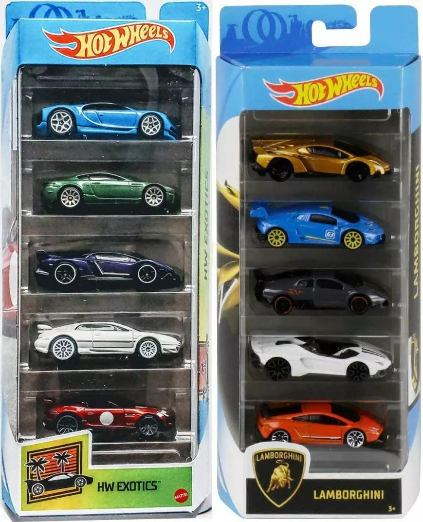 Hot wheels sales exotic pack