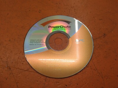       PC Software CD Disc APC Power Chute Personal Edition 3.0,2.1.1 & 2.0 