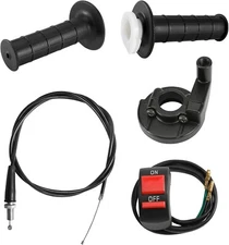 mini bike throttle assembly 7/8" Throttle Cable Accelerator Handlebar Grip