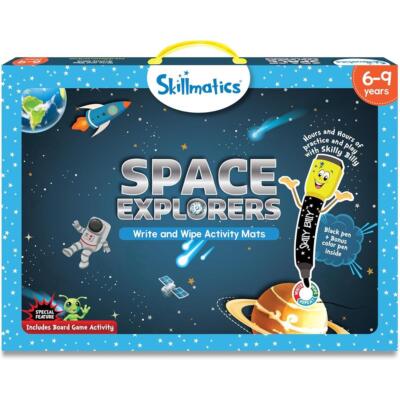 Skillmatics Schreiben und Wischen Aktivitätsmatten - Space Explorers
