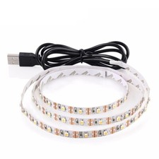 White led strip usb power 5v, 2 m./5m.