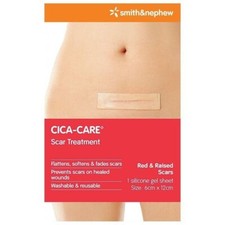Cica Care Gel Sheet 6cm x 12cm 1 Silicone Gel Sheet