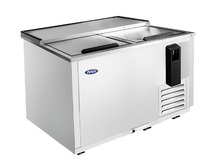 Atosa MBC50GR 50" Horizontal Stainless Steel Bottle Cooler, 