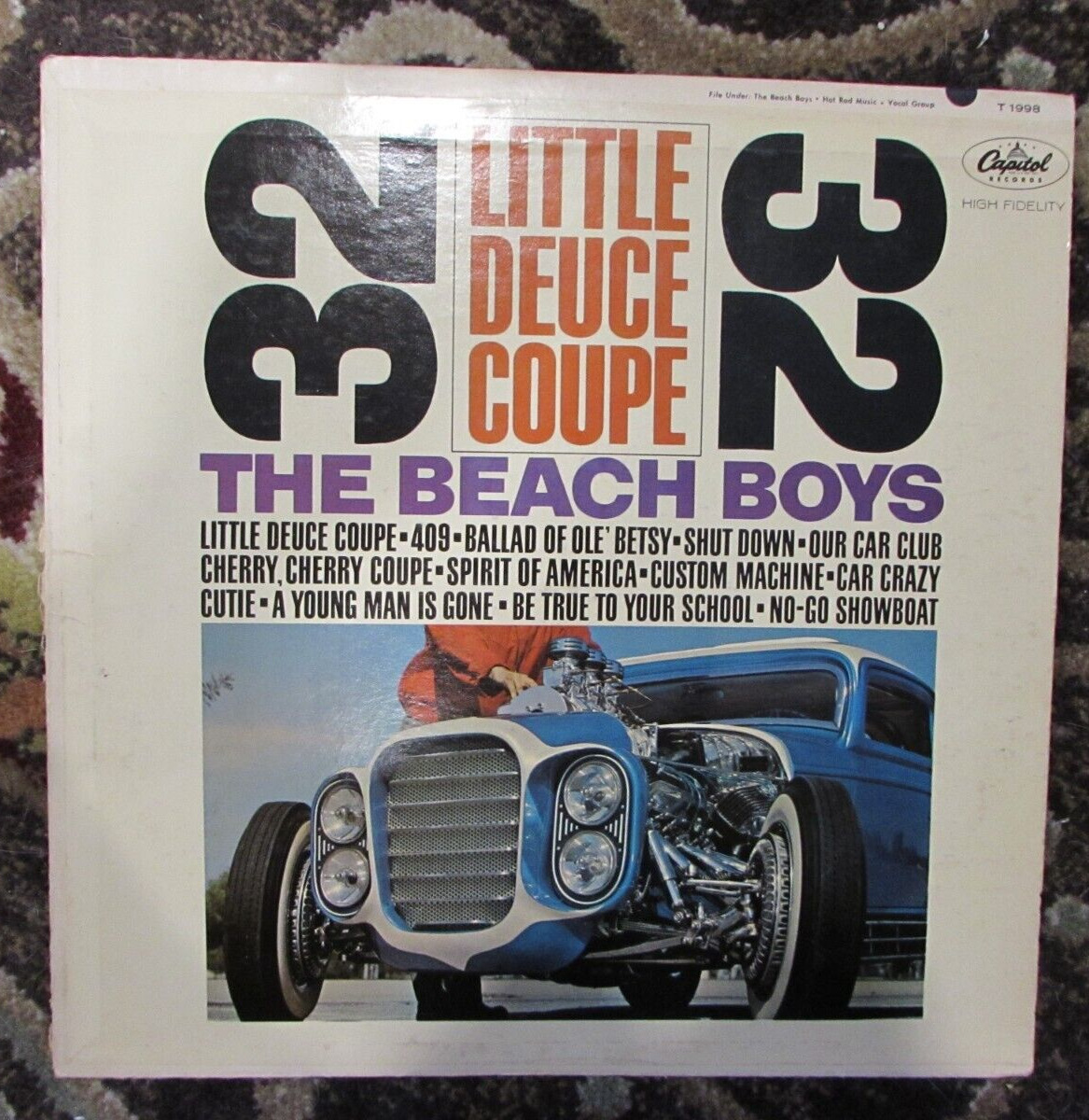 The Beach Boys Little Deuce Coupe Orig. Vinyl LP VG